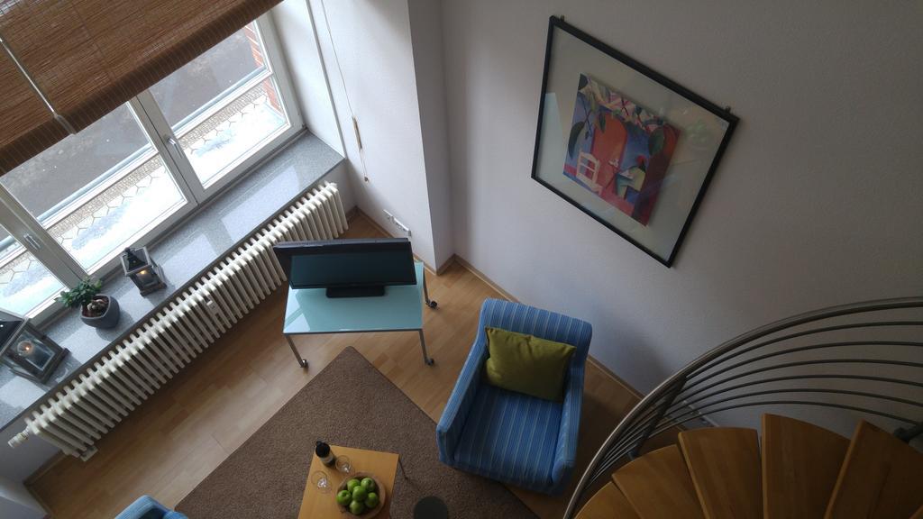 Apartmenthaus Elster Lofts Lipsia Camera foto