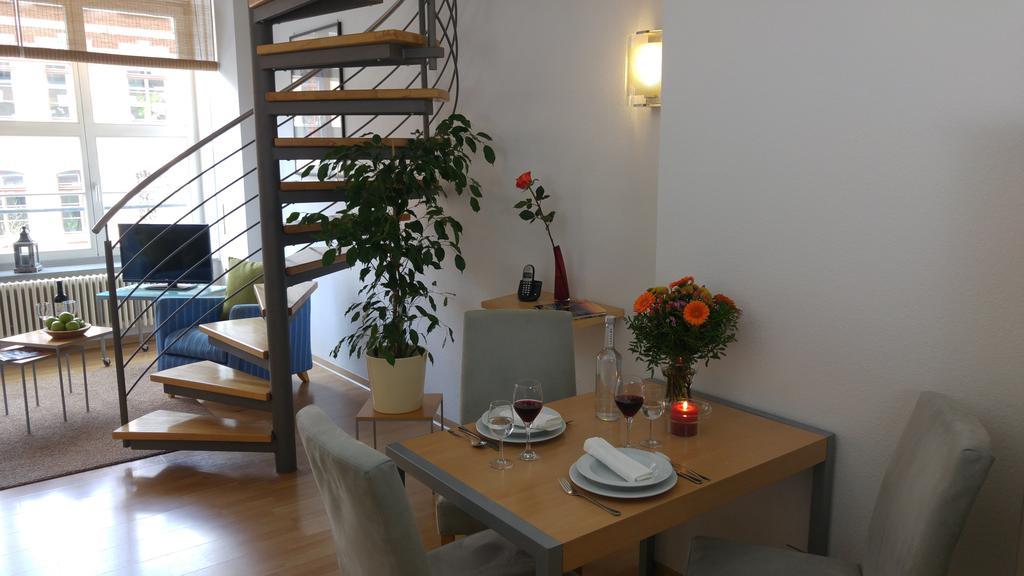 Apartmenthaus Elster Lofts Lipsia Camera foto